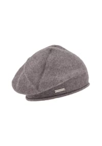 SEEBERGER - Cashmere Baske  mit Rollkante 17702-0 - 11 ANTHRA