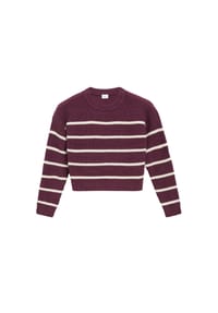 s.Oliver - Strickpullover, Rippbündchen, für Kinder - 49X3 LILAC/PINK