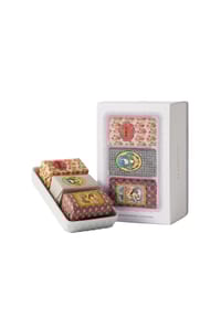 CLAUS PORTO - Körperset Classico Gift Set Soap Dish plus 3 50g Chicken, Ondina, Chic - Transparent