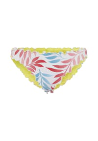 CHIEMSEE - Bikinihose mit gerüschten Säumen - 1021 White/Orange