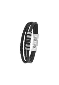 TOM TAILOR MEN - Armband für Herren, Edelstahl - bicolor
