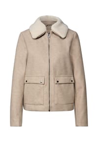 Street One - Kastenjacke, Pattentaschen, für Damen - 16630 SAND MEL.