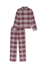 SCHIESSER - Schlafanzug, Selected Premium Warming, Baumwolle, für Damen - 904 MULTICOLOR 1