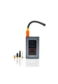 COFI - Platinet Tragbarer Luftkompressor kompaktform für Auto Fahrrad und - Grau 17x8x15 cm