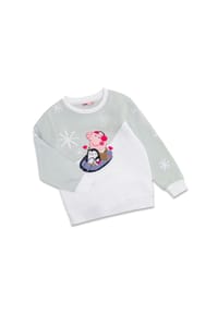 koaa - Peppa Wutz Winter Time – Pullover - Blau