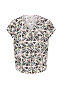 CARTOON - Shirtbluse, V-Ausschnitt, für Damen - 1898 NATURE/GREY