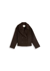 DENIM TOM TAILOR - Cabajacke, Reverskragen, für Damen - 40768 D.BROWN MELA
