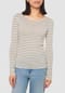 Marc O'Polo Langarmshirt, Streifen, Bio-Baumwoll-Mix, für Damen Bild 2