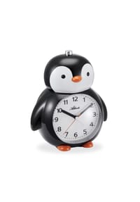 Atlanta by PARAGON - Kinderwecker mit Pinguin-Motiv - 2165 (schwarz) - schwarz