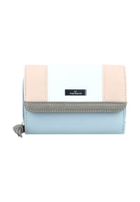 TOM TAILOR JUNA - Brieftasche, Druckknopfverschluss, für Damen - mixed maritim