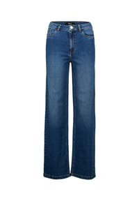 zero - Jeans weites Bein 32 Inch - Dark Grey Used Denim