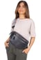 Seasons of April Gürteltasche Crossbody Bag Ella Große Umhängetasche aus 100% Leder mit breitem Gurt und 2 Zipper Bild 2