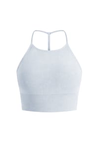 SMILODOX - Tank Top Vera Batik - Hellblau