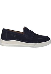 Seibel - Slipper "Cleve 08", Leder, Ziernähte, für Herren - 530 OCEAN