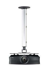 VCM. - Beamer Deckenhalterung | bis 50 kg | höhenverstellbar 70-125 cm | ausziehbare Projektor Halterung | Universal Deckenhalterung | CPM - 