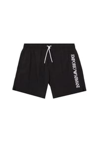 EMPORIO ARMANI - Herren Badeshorts - EMBROIDERY LOGO, Boxer - Blau