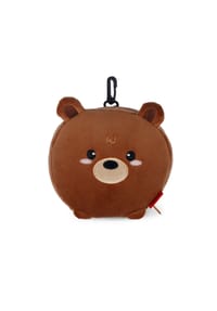 LEGAMI - Reisekissen Travel Pillow My Travel Buddy Teddy Bear, mit Schlafmaske - mehrfarbig