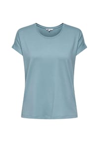 ONLY® - T-Shirt, umgeschlagene Ärmelbündchen, für Damen - 180003 ARONA