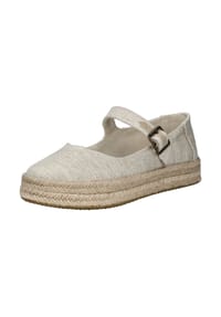 TOMS - Riemchen-Ballerinas "Carolina Mary Jane", Dornschließe, für Damen - 101 NATURAL