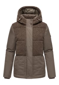 MARIKOO® - Plüschjacke Sheeta 16 - Beige