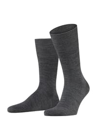 FALKE - Airport Socken, Schurwolle, für Herren - 3000 SCHWARZ