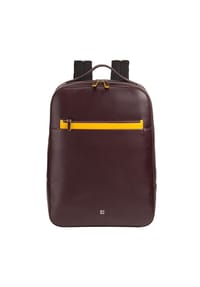 DuDu - Rucksack Leder 40,5 cm Laptopfach - black