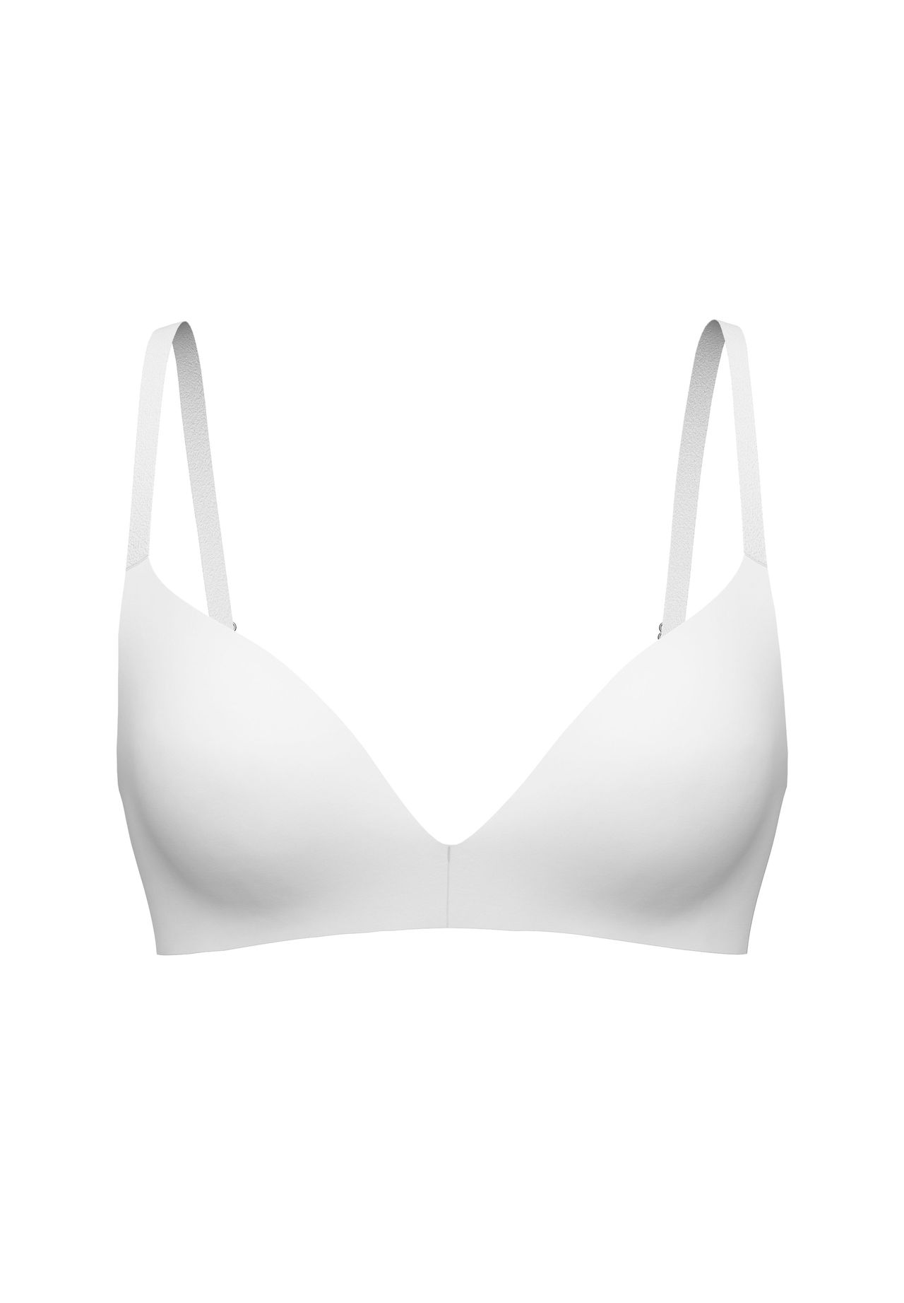 Calida Damen Weiß Sleek Skin Schalen-Bh Ohne Bügelfür 80A, - Bild 4