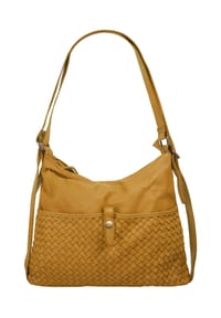 Samantha Look - Shopper Echt Leder, Made In Italy - gelb