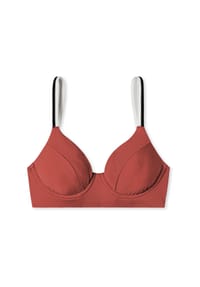 SCHIESSER - Bügel-Bikini-Top Aqua Californian Dream 1er-Pack - khaki
