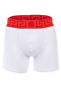 VERSACE - Herren Boxershorts  - TOPEKA, Bi-Stretch, Organic Cotton, einfarbig - Blau