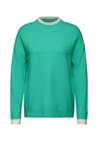 CECIL - Strickpullover, Rippbündchen, für Damen - 26215 AVENTURINE
