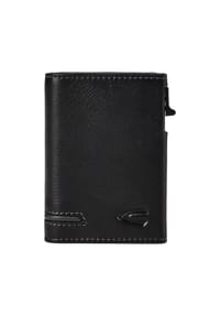 camel active Hill - Hill Geldbörse RFID Schutz Leder 7 cm - black