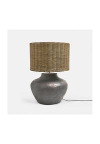 LOBERON - Tischlampe Mirodella braun - braun
