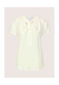 MADELEINE - Viskosebluse mit Bindeband - wollweiß