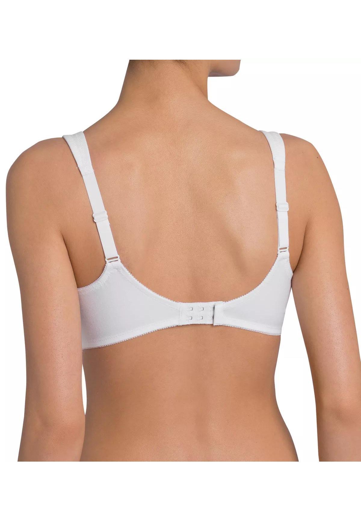 Triumph Cotton Shaper Soft-Bh, BüGellos, Breite TräGer, Elastische BüNdchen, FüR Damen, Weiß, 90D