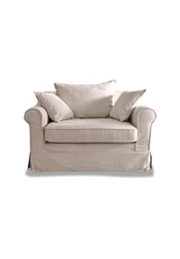 LOBERON - Sessel Folsom leinen - leinen