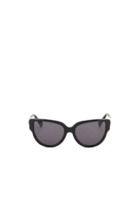 kazar - Modische Sonnenbrille in Form eines Cat Eyes - Schwarz