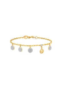 MICHAEL KORS PREMIUM - Michael Kors Damen-Armband mit Pavé-Scheibenanhängern, MKJ8631931 - MEHRFARBIG