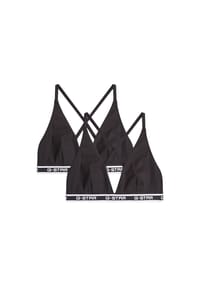 G-STAR RAW - BH Bralette 2-pack - schwarz