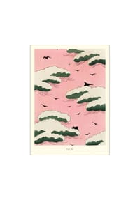  POSTER & FRAME® - Poster  A.P. Atelier - Pink Sky - 30 x 40 cm