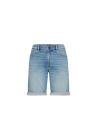 camel active - fleXXXactive® Jeans Shorts aus Baumwollmix - Bleichblau