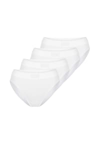 sloggi - Tai Slip 4er Pack Double Comfort T - Schwarz