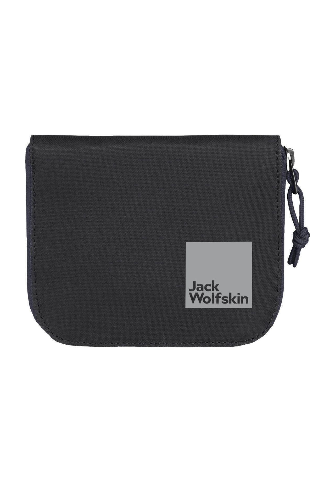 Jack Wolfskin Brieftasche, Reißverschluss, Markenpatch | GALERIA 