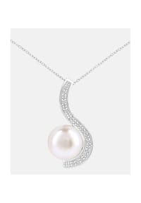 Diamant L'eternel - Kette mit Anhänger, mit Diamant, 375 Weißgold - white gold