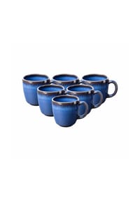 like. by Villeroy & Boch Kaffeetassen Lave 190 ml 6er Set - LAVE - beige
