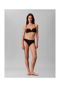 Calvin Klein - Slip Flocked, Logo-Bund, für Damen - UB1 BLACK