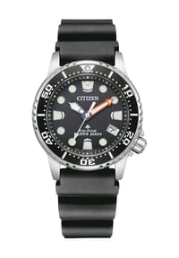 CITIZEN® - Herren Taucheruhr - SILBER/SCHWARZ