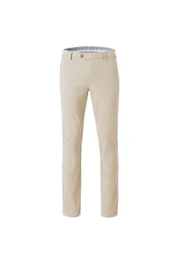 MEYER - Chinohose BONN aus Winter-Canvas - anthrazit