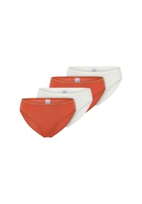 SCHIESSER - Tai-Slip Modal Essentials - terracotta,creme