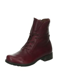 Think! - Nappaleder Stiefelette - Dunkelrot